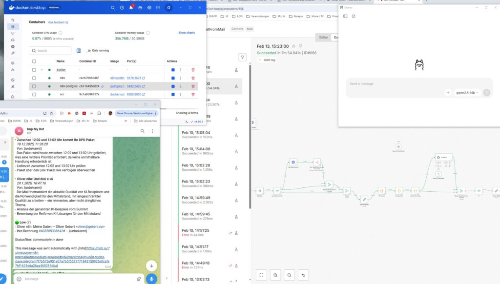 N8N und andere Tools - Oliver Gebert in neuen Welten